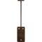 Ekena Millwork Bradford Steel Bracket, Hammered Brown 2"W x 11"D x 11"H BKTM02X11X11BRHBR - alternate 2